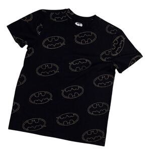 Batman Size M T-Shirt with Logo